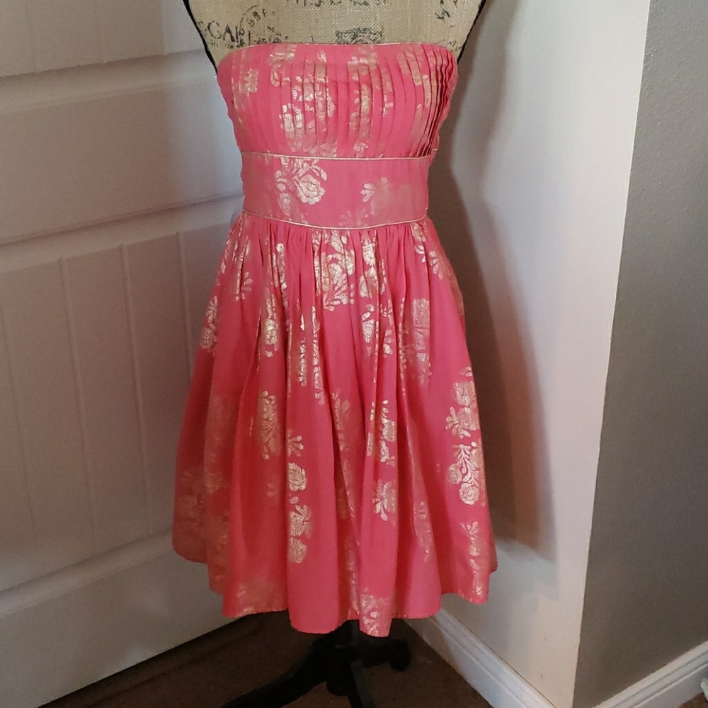 Strapless XOXO Dress